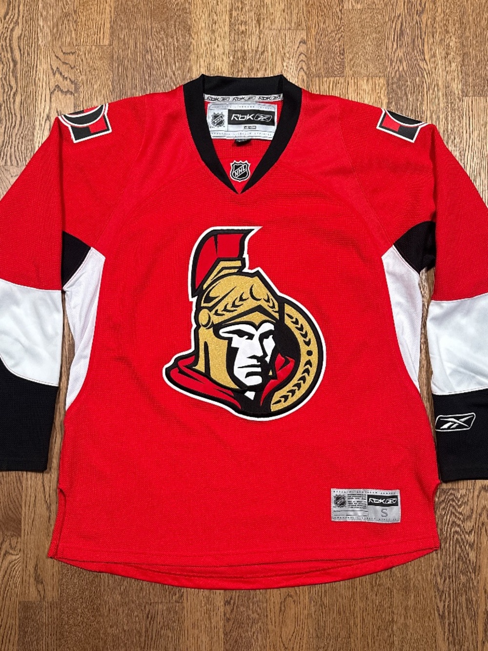 Vintage Y2K Reebok CCM Ottawa Senators Red 2007-2011 NHL Jersey Mens Small